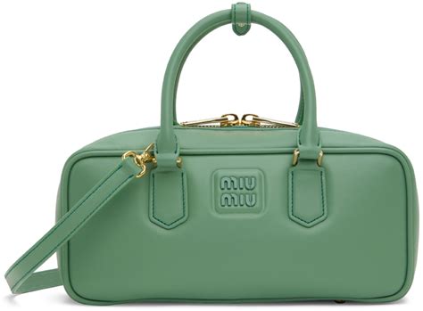 miu miu bag green